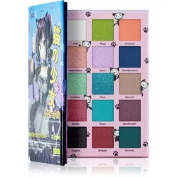 Rude Cosmetics Manga Collection Pigments & Shadows Palette Lidschattenpalette Farbton Cat Girl Chronicles 22 g