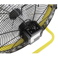 Primaster Akku-Ventilator 45 cm schwarz/gelb