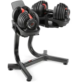 Bowflex 552i Hanteln (Paar & Stand mit Medienfach)