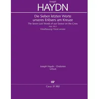 Carus-Verlag Die sieben letzten Worte unseres Erlösers am Kreuze
