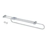 Emuca Kleiderstange, Silber, Metall, 0.1x1x33.5 cm, Schlafzimmer, Kleiderschränke, Schrankzubehör