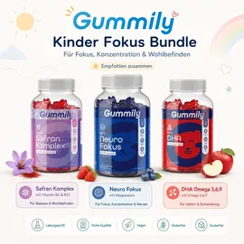 gummily Neuro Fokus Hericium Kapseln 180 g