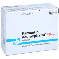 Paroxetin-neuraxpharm 40 mg Tabletten 50 St