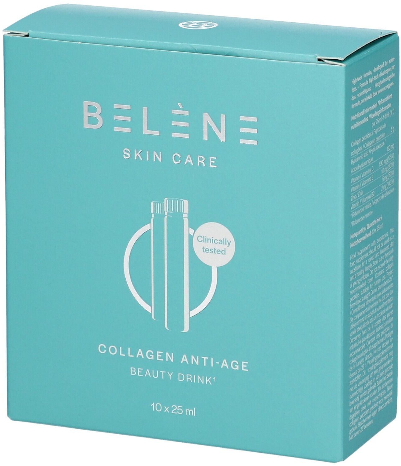 BELÈNE Collagen Anti-Age Beauty Drink 10x25 ml ampoule(s) buvable(s)