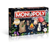 Winning Moves Spiel, Brettspiel »Monopoly Mr. und Mrs. Panda«, Zweisprachig (Deutsch & Englisch) beige