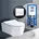 Villeroy & Boch Avento Komplett-SET Wand-WC mit WC-Sitz Weiß