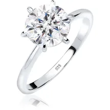 Elli Ring 925 Sterling Silber Verlobungsring in Silber | Gr.: 58