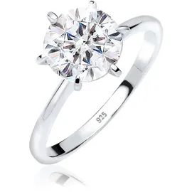 Elli Ring 925 Sterling Silber Verlobungsring in Silber | Gr.: 58