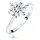 Elli Ring 925 Sterling Silber Verlobungsring in Silber | Gr.: 58