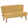 58 aufm Kessel Kindersofa Katya onesize Buche massiv gelb