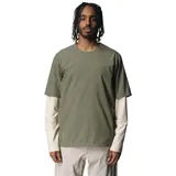 Houdini Weather Kurzarm-T-Shirt Sage Green L-XL