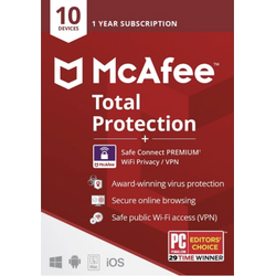 McAfee Total Protection with Safe Connect VPN 2025