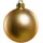 Trendline Weihnachtskugeln bruchfest, langlebig Ø 6, 8 10 cm gold 26 Stück