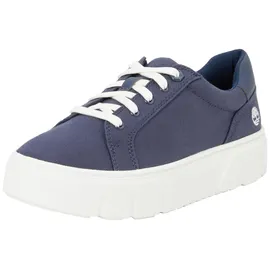 Timberland Low LACE UP Sneaker, Laurel Court Navy Canvas, 7,5