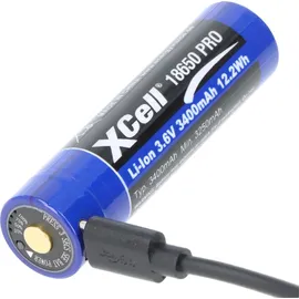 XCell 18650 Li-Ion Akku 3400 mAh 1 St.