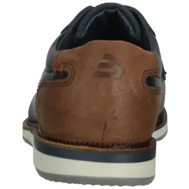 BULLBOXER Halbschuhe Herren Navy/Braun 43