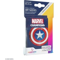 Gamegenic - Marvel Champions Art Sleeves Captain America (50+1 Hüllen)