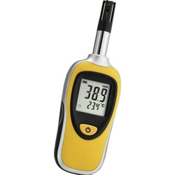 TFA MT903A, Thermometer + Hygrometer, Gelb