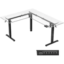 mark adler Eckschreibtisch Xeno 7,6 Schwarz