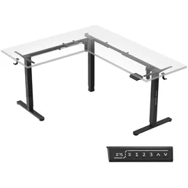 mark adler Eckschreibtisch Xeno 7,6 Schwarz