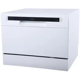Homex GST6AD-W Tischgeschirrspüler (freistehend, 600 mm, Weiß)