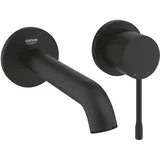Grohe Essence 2-Loch-Waschtischbatterie Phantom Black