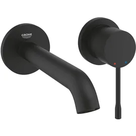 Grohe Essence 2-Loch-Waschtischbatterie Phantom Black