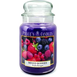 Duftkerze im Bonbonglas Mixed Berries PRICES - lila