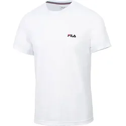 FILA Herren Shirt T-Shirt Logo small, white, 48