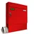 AL Briefkastensysteme Basic Wandbriefkasten RAL 3000 Feuerrot inkl. Zeitungsfach
