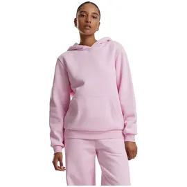 URBAN CLASSICS Fluffy Kapuzenpullover Soft Pink 2XL