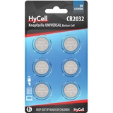 HyCell Knopfzelle CR 2032 6 St. 200 mAh Lithium CR2032
