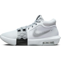 Nike Herren Lebron Witness Viii WHITE/BLACK-LT Smoke Grey, 44