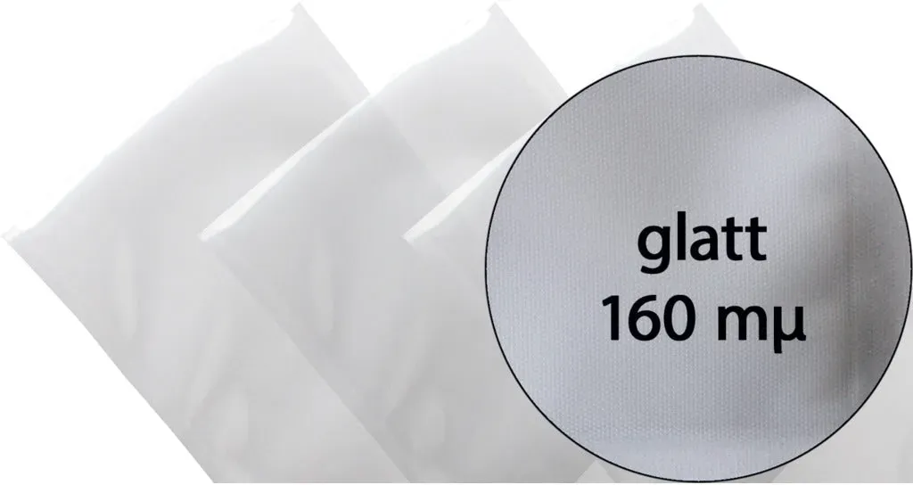 Vakuumbeutel glatt 160 my -  120 x 550 / 25
