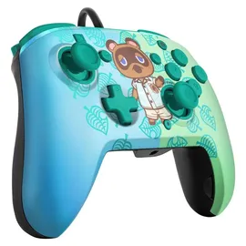 PDP Faceoff Deluxe Controller Animal Crossing Grün für Nintendo Switch