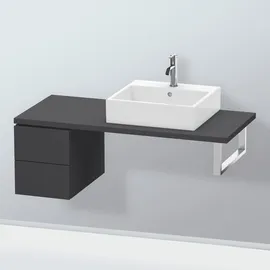 Duravit Unterschrank L-Cube 32x54,7cm, graph matt, f Kons, 2 Schub.