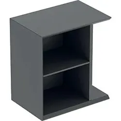Geberit iCon Seitenelemet 502324JK1 37x40x24,5cm, für Handwaschbecken, lava/lackiert matt