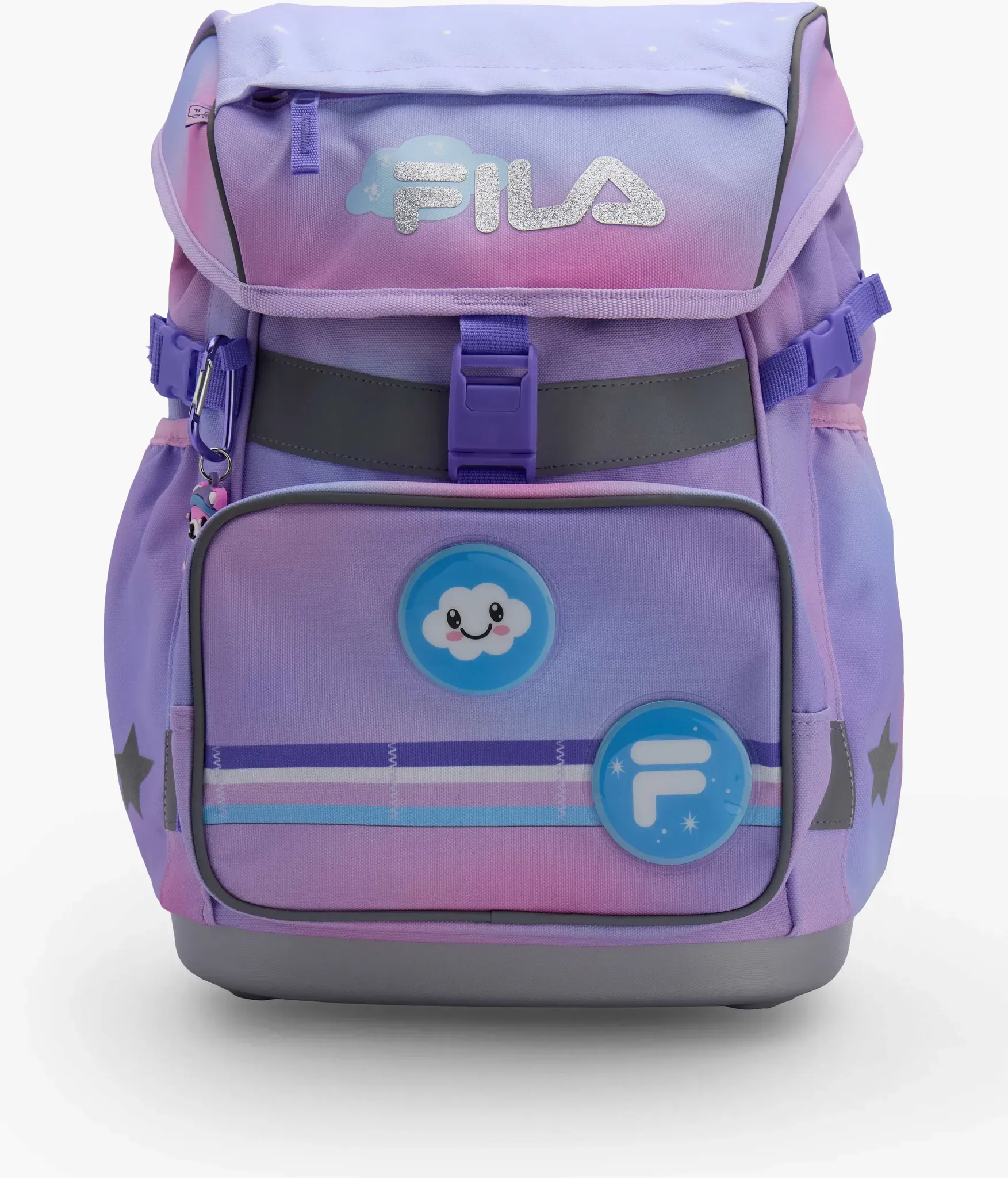 FILA  Rucksack Lila, Kinder, Größe: ONE SIZE, Material: Textil,Polyester,Synthetik - FILA  Rucksack Lila, Kinder, Größe: ONE SIZE, Material: Textil,Polyester,Synthetik - woman - Lila
