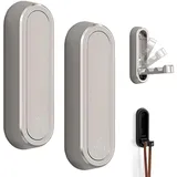 2 Stück Faltbare Wandhaken, Aluminium-wandhaken, 90-grad-klapphaken, Unsichtbare Kleiderhaken Für Büro, Küche, Schlafzimmer, Badezimmer, Küche
