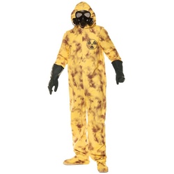 Underwraps Kostüm Strahlenschutzanzug gelb, Die Apokalypse ist nicht nur verseucht, sondern auch dreckig! gelb XXL