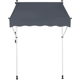 CLP Klemm-Markise Westerly 300 x 120 cm anthrazit