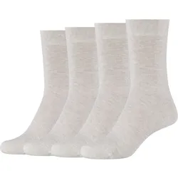 Socken Damen 4er Pack beige 39/42