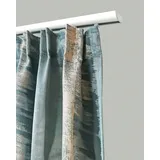 GARESA 400, weiß, L:110cm, Aluminium, Kunststoff, Gardinenstangen, Gardinenschiene, Aluminiumschiene, schlicht, Deckenmontage, verlängerbar