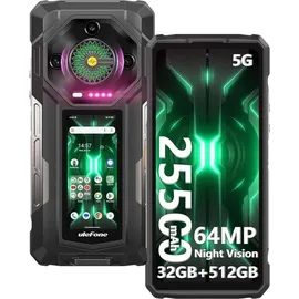 Ulefone Armor 33 Pro 16 GB RAM 512 GB Phantom Black