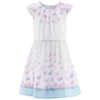 Happy girls Kleid Butterfly in Weiß | Gr.: 116