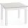 WFL GROUP Quadratischer Esstisch 80 x 76,5 x 80 cm beige