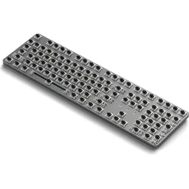 Satechi SM3 Slim Backlit Mechanical Tastatur – Kompatibel mit Mac und Windows – Verbindung mit vier Geräten und nahtlosem Umschalten – 14 ve... - Grau