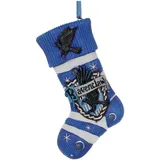 Nemesis Now Offizielles Lizenzprodukt von Harry Potter Ravenclaw, Weihnachtsstrumpf, hängend, festliches Ornament, blau, B5620T1, One Size
