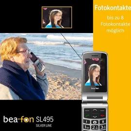 Bea-fon SL495 Schwarz/Silber