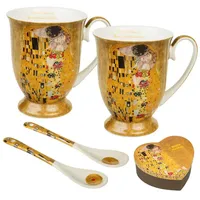 QUEEN ISABELL Kaffeetasse 0,25 l Gold 2 St.